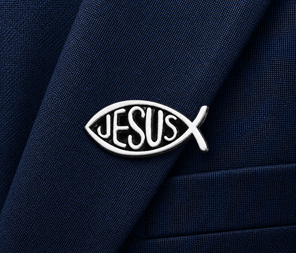 Jesus Men's Suit Pin