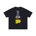 There's Power In The Name of Jesus - Men's Oversized T-Shirt